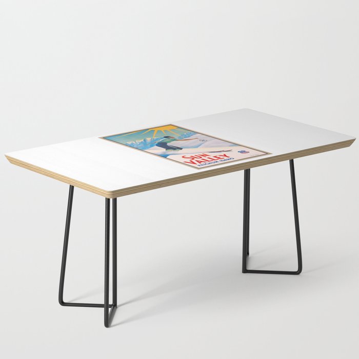 1940 Sun Valley Union Pacific Poster Coffee Table Gallery Image 1