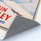 1940 Sun Valley Union Pacific Poster Rug Gallery Image 4