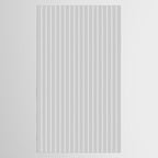 Minimal Arch XLVI Light Grey Modern Geometric Lines Tablecloth Gallery Image 2