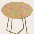 Autumn Leaves and Berries in Golds Side Table Gallery Image 2