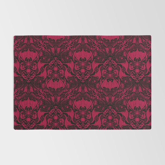 Bats and Beasts - Blood Red Rug Gallery Image 2