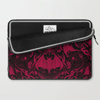 Bats and Beasts - Blood Red Laptop Sleeve Gallery Image 2