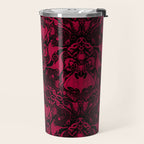 Bats and Beasts - Blood Red Travel Mug Gallery Image 2