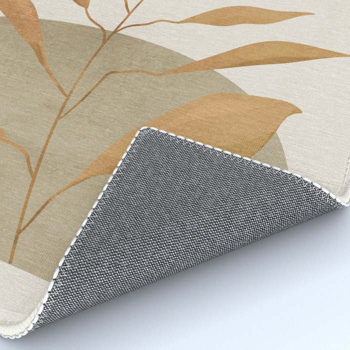 Tropical Leaf- Abstract Art 15 Rug Gallery Image 4