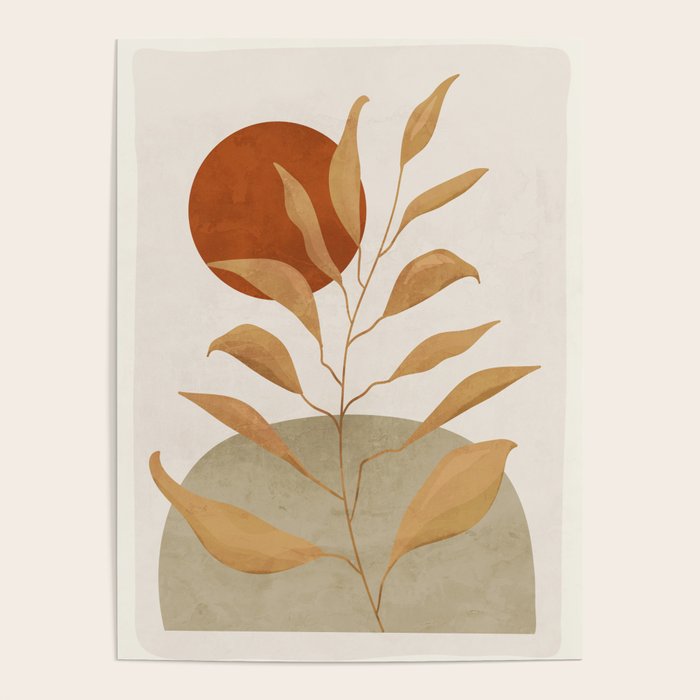 Tropical Leaf- Abstract Art 15 Poster Gallery Image 1