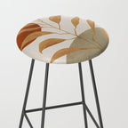 Tropical Leaf- Abstract Art 15 Stool Gallery Image 2