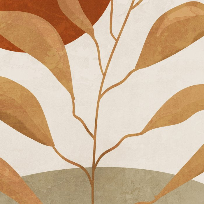 Tropical Leaf- Abstract Art 15 Coffee Mug Gallery Image 2