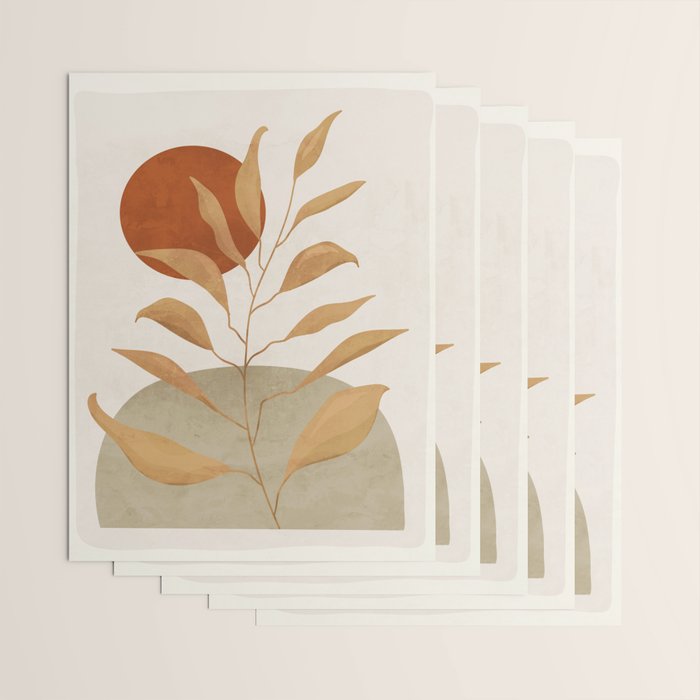 Tropical Leaf- Abstract Art 15 Wrapping Paper Gallery Image 3