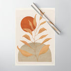Tropical Leaf- Abstract Art 15 Wrapping Paper Gallery Image 1