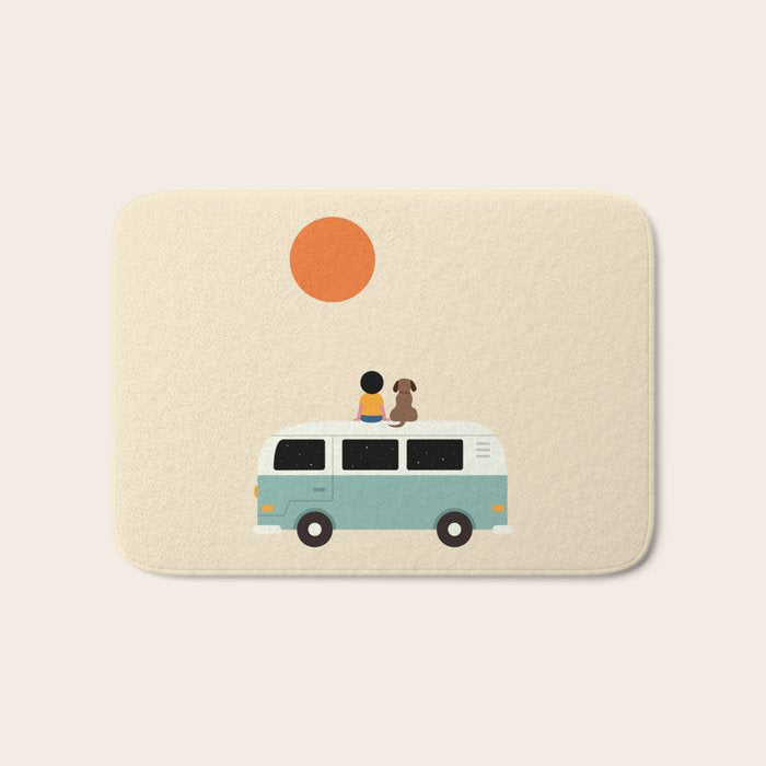 Slow Down Bath Mat Gallery Image 1