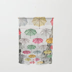 Ireland Dublin | Colorful street photography | Umbrella's Wall Hanging Gallery Image 1