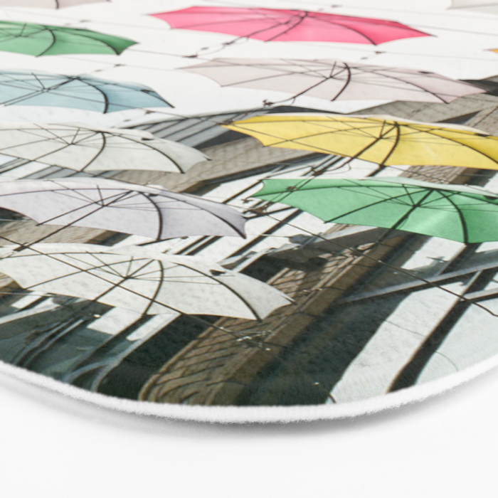 Ireland Dublin | Colorful street photography | Umbrella's Bath Mat Gallery Image 3