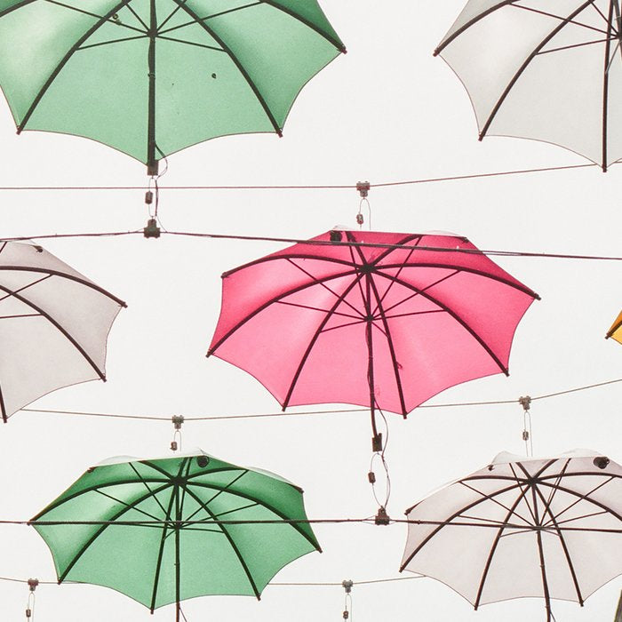 Ireland Dublin | Colorful street photography | Umbrella's Coffee Mug Gallery Image 2