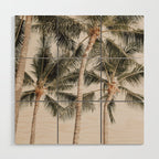 Hawaiian Palms Wood Wall Art Gallery Image 1