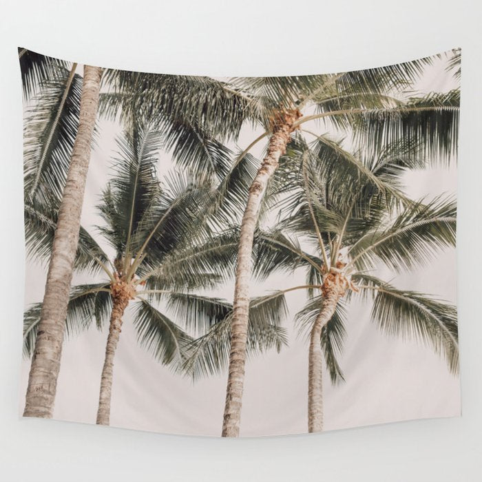 Hawaiian Palms Wall Tapestry Gallery Image 4