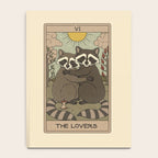 The Lovers - Raccoons Tarot Notebook Gallery Image 4