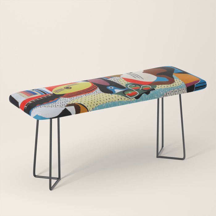 Picasso - Mandolin and Guitar (Mandoline et guitare) 1924 Artwork Bench Gallery Image 1