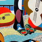 Picasso - Mandolin and Guitar (Mandoline et guitare) 1924 Artwork Coffee Mug Gallery Image 2