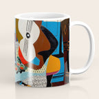 Picasso - Mandolin and Guitar (Mandoline et guitare) 1924 Artwork Coffee Mug Gallery Image 1