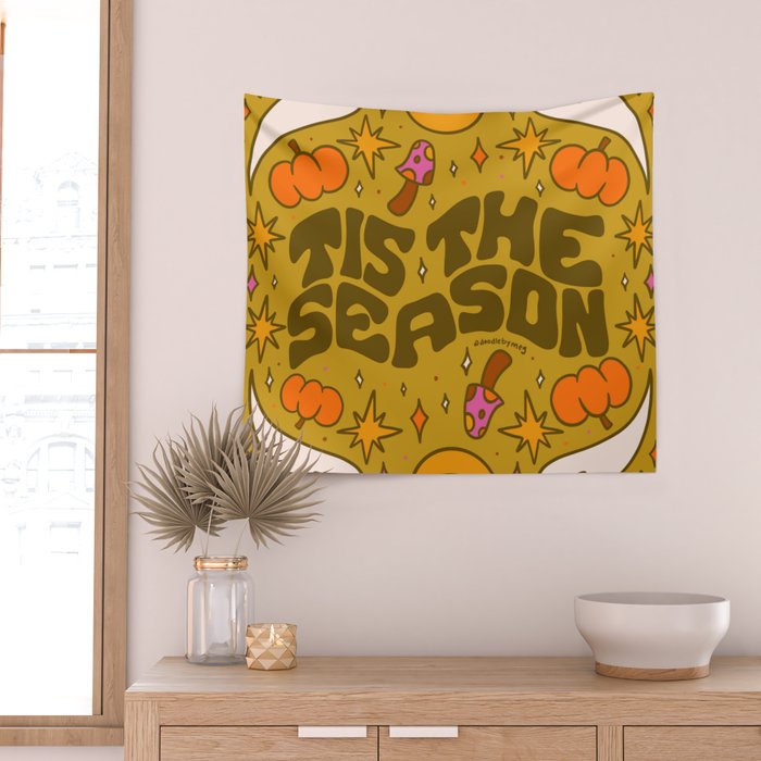 Tis the Season Wall Tapestry Gallery Image 2