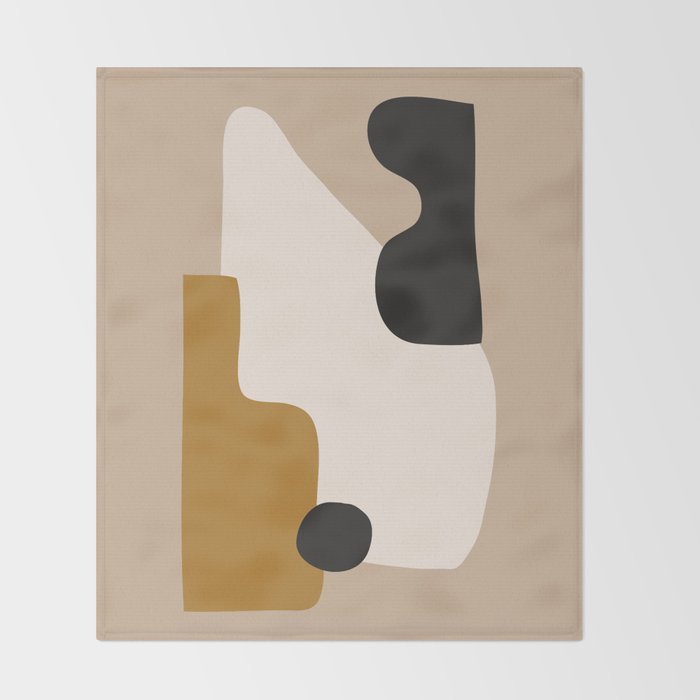 abstract minimal 16 Throw Blanket Gallery Image 2