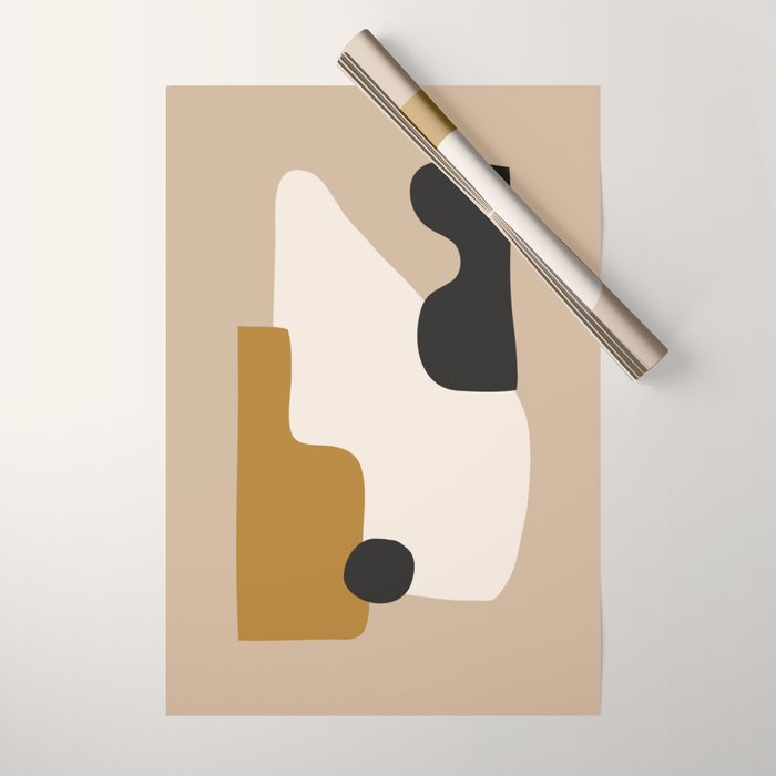 abstract minimal 16 Wrapping Paper Gallery Image 1