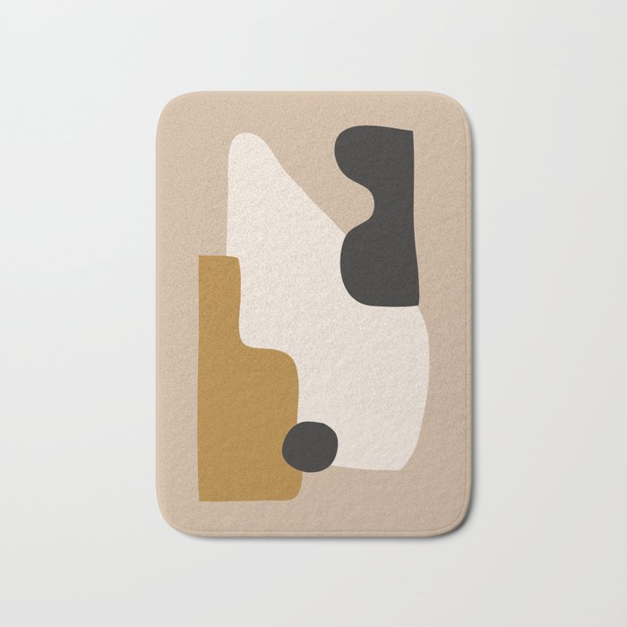 abstract minimal 16 Bath Mat Gallery Image 1
