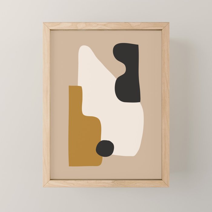 abstract minimal 16 Mini Art Print Gallery Image 1