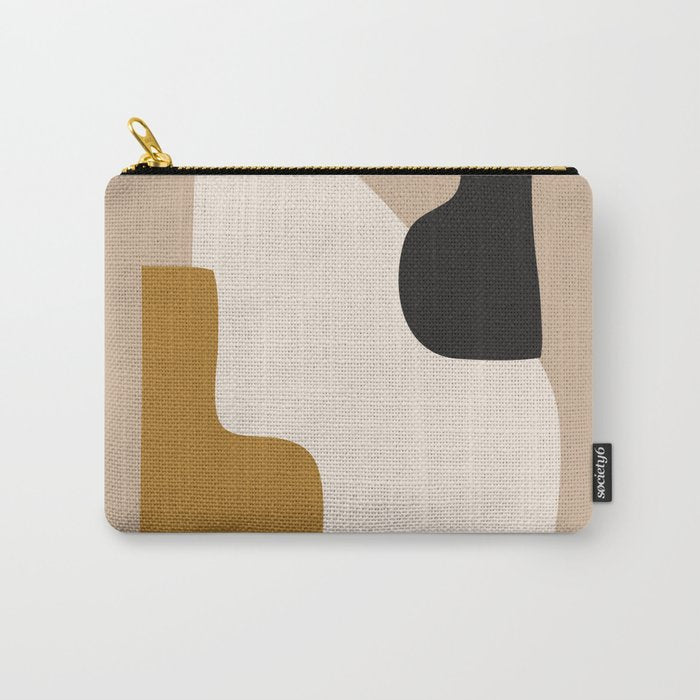 abstract minimal 16 Carry All Pouch Gallery Image 1