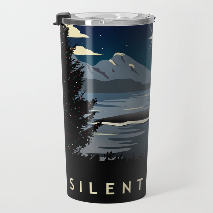 Silent Night - Submarine Holiday Travel Mug Gallery Image 3