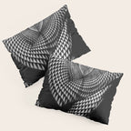 0622-JAL Heart Shape Pattern on Breasts and Nude Body Abstracted by Optical Patten Pillow Sham Gallery Image 3