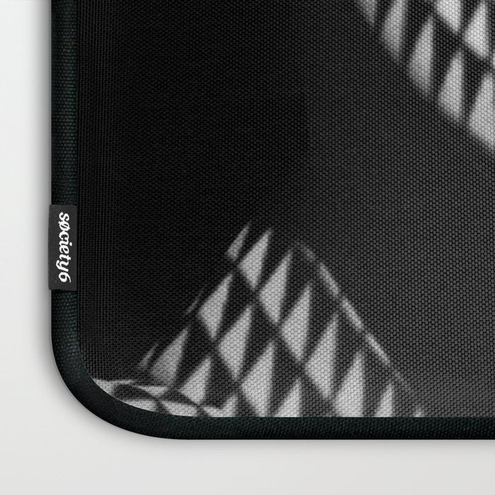 0622-JAL Heart Shape Pattern on Breasts and Nude Body Abstracted by Optical Patten Laptop Sleeve Gallery Image 3