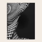 0622-JAL Heart Shape Pattern on Breasts and Nude Body Abstracted by Optical Patten Notebook Gallery Image 4