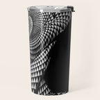 0622-JAL Heart Shape Pattern on Breasts and Nude Body Abstracted by Optical Patten Travel Mug Gallery Image 2