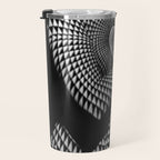 0622-JAL Heart Shape Pattern on Breasts and Nude Body Abstracted by Optical Patten Travel Mug Gallery Image 3