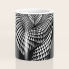 0622-JAL Heart Shape Pattern on Breasts and Nude Body Abstracted by Optical Patten Coffee Mug Gallery Image 4