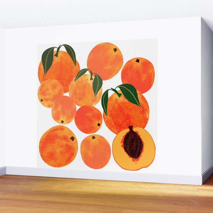 Peach Harvest Wall Mural Gallery Image 2