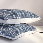vintage moroccan - dark blue Pillow Sham Gallery Image 3