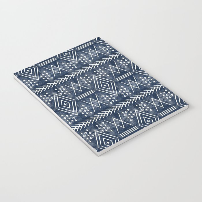 vintage moroccan - dark blue Notebook Gallery Image 3