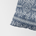 vintage moroccan - dark blue Pillow Sham Gallery Image 4