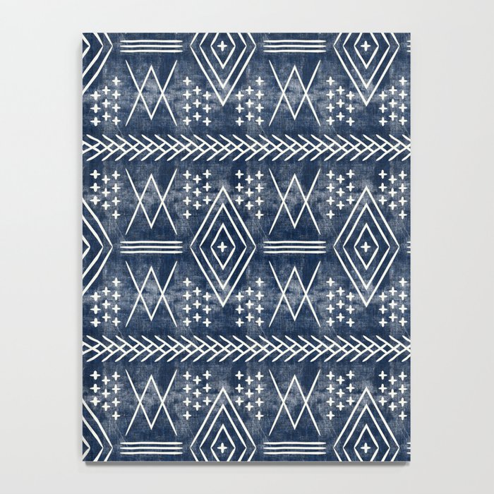 vintage moroccan - dark blue Notebook Gallery Image 4