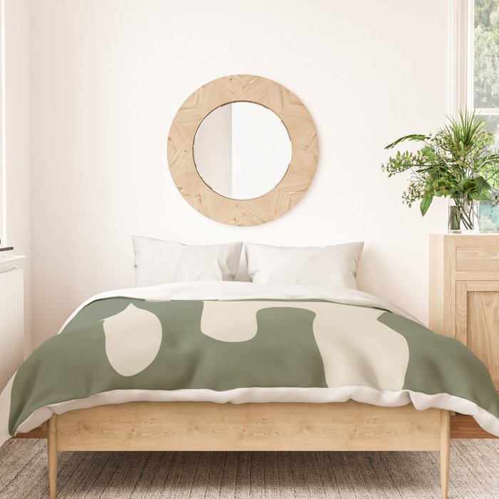 Modern Abstract Minimal Shapes 35 Duvet Cover Gallery Image 3