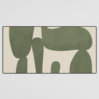 Modern Abstract Minimal Shapes 35 Desk Mat Gallery Image 3