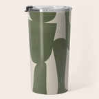 Modern Abstract Minimal Shapes 35 Travel Mug Gallery Image 3
