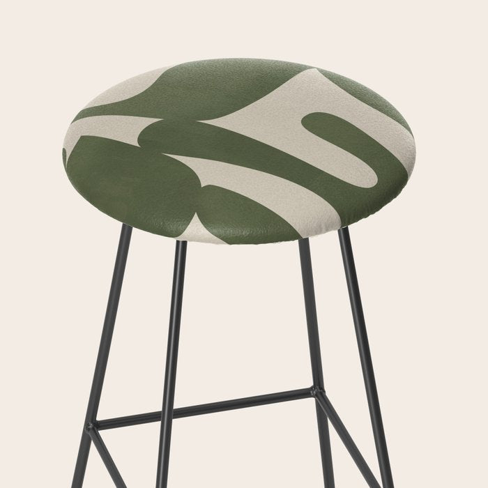 Modern Abstract Minimal Shapes 35 Stool Gallery Image 2