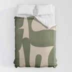 Modern Abstract Minimal Shapes 35 Duvet Cover Gallery Image 6