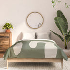Modern Abstract Minimal Shapes 35 Comforter Gallery Image 3
