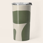 Modern Abstract Minimal Shapes 35 Travel Mug Gallery Image 2