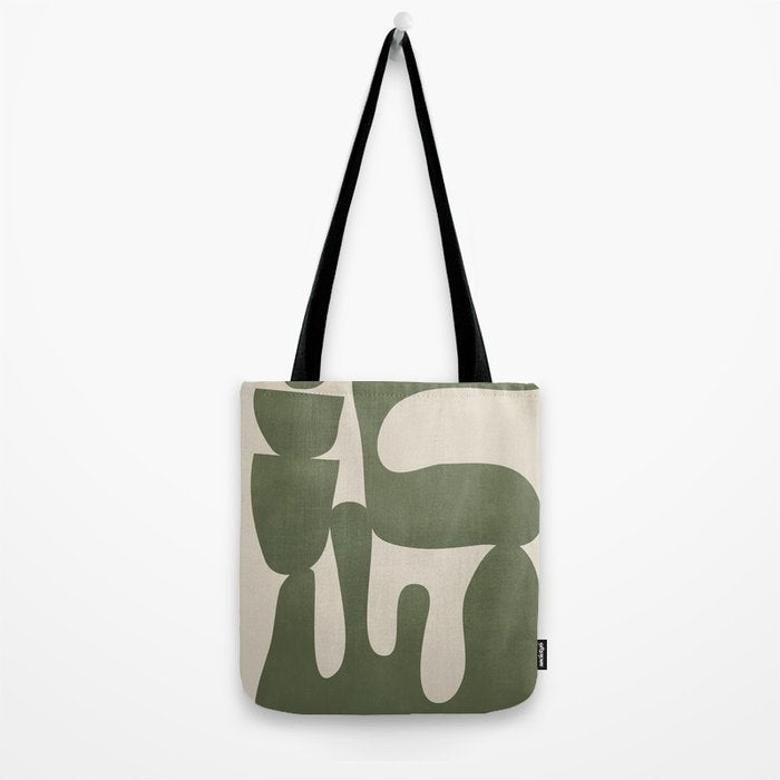 Modern Abstract Minimal Shapes 35 Tote Bag Gallery Image 2
