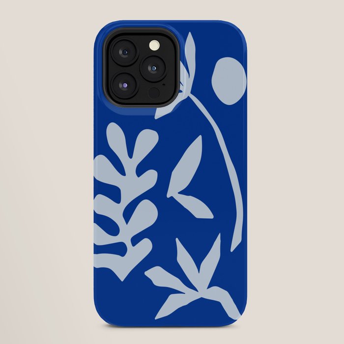 Chathams Blue Collage: Paper Cutouts Matisse Edition  iPhone Case Gallery Image 28